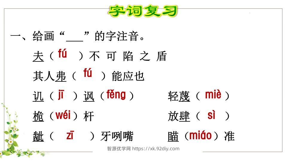 图片[2]-五年级语文下册第6单元知识点课件（部编版）-智源优学网