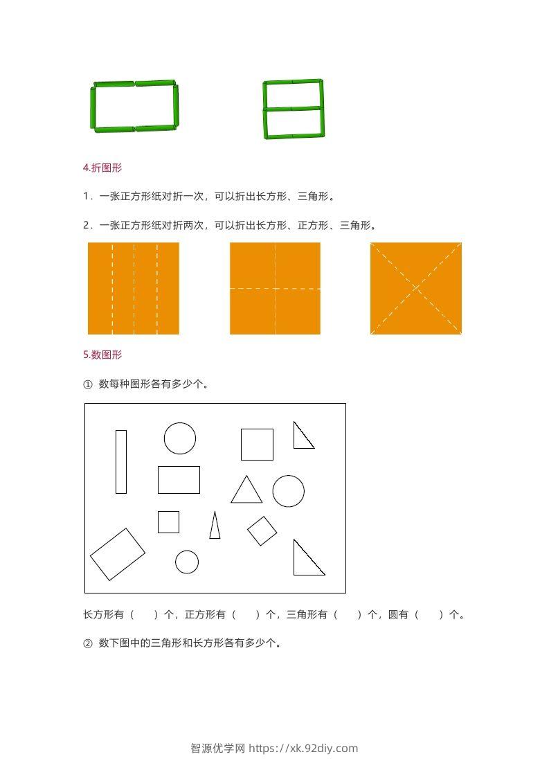 图片[3]-苏教版数学1年级下册数学知识点-智源优学网