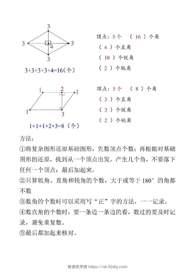 图片[3]-二上数学图形数角的个数方法-智源优学网