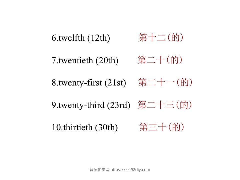图片[3]-五年级英语下册知识清单课件-unit4∣(共10张PPT)（人教PEP版）-智源优学网