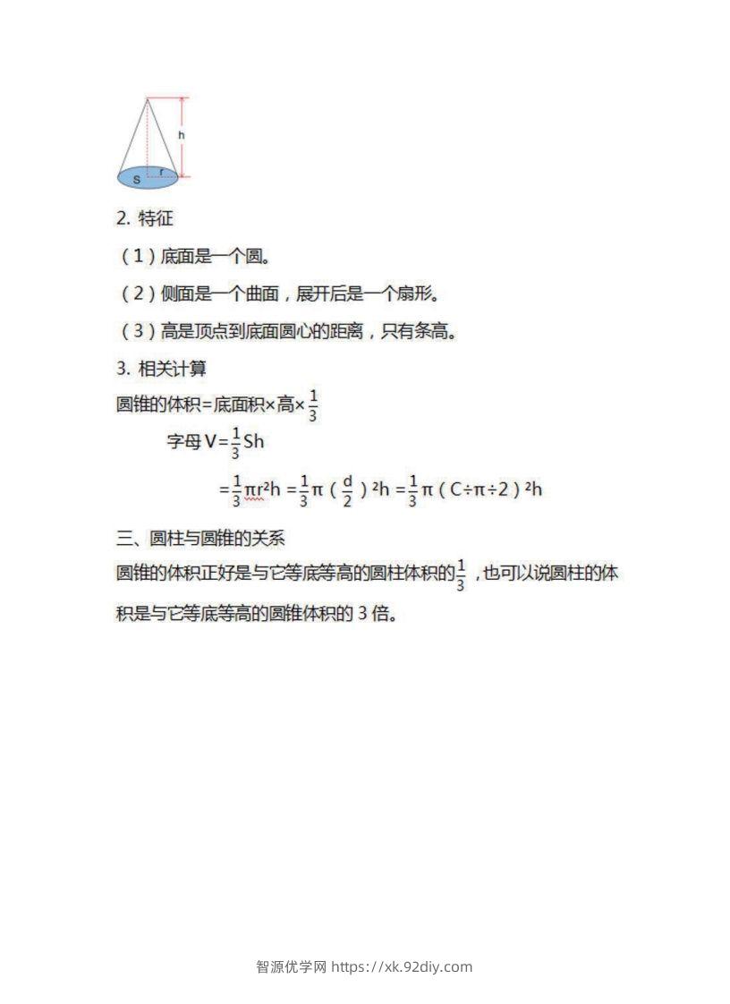 图片[3]-六年级下册数学苏教版知识要点汇总-智源优学网