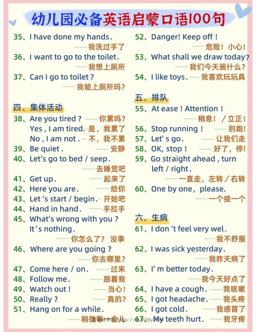 图片[2]-【英语】英语口语100句-智源优学网