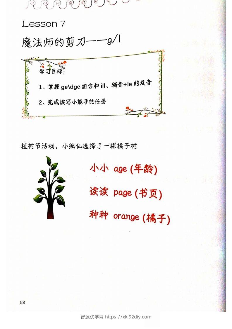 【自然拼读】趣味笔记6-智源优学网