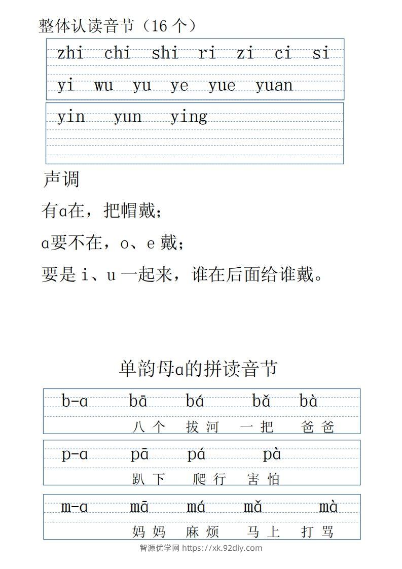 图片[2]-【拼音】拼音表全(1)-智源优学网