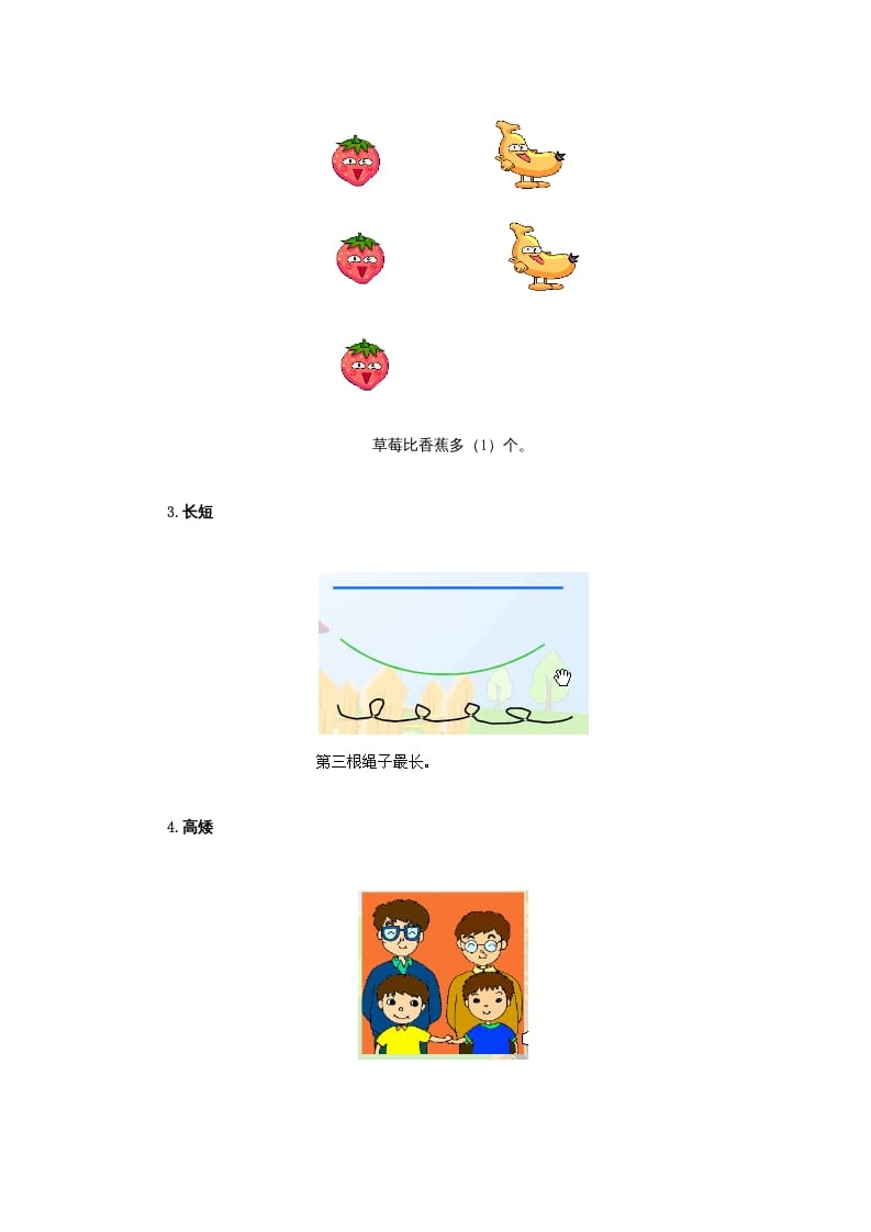 图片[2]-一年级数学上册1上知识点归纳_20210108161409（人教版）-智源优学网