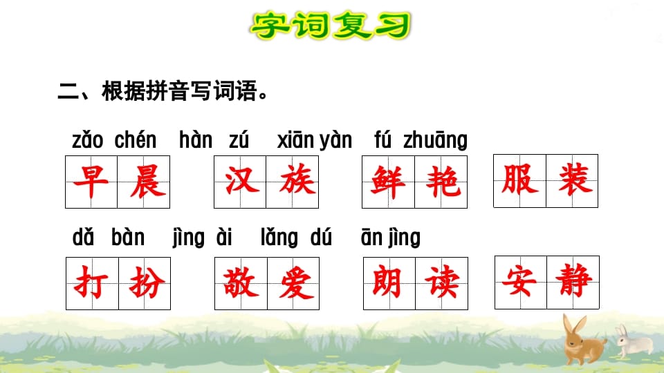 图片[3]-三年级语文上册第1单元复习（部编版）-智源优学网