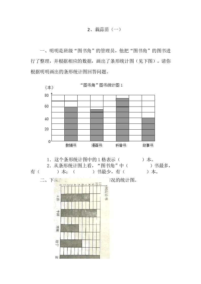 四年级数学下册6.2栽蒜苗（一）-智源优学网