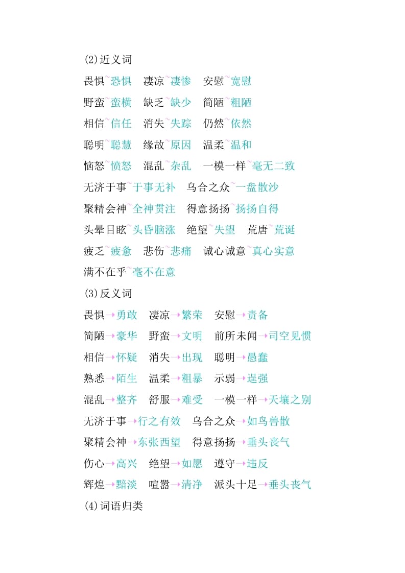图片[2]-六年级语文下册第二单元知识小结-智源优学网