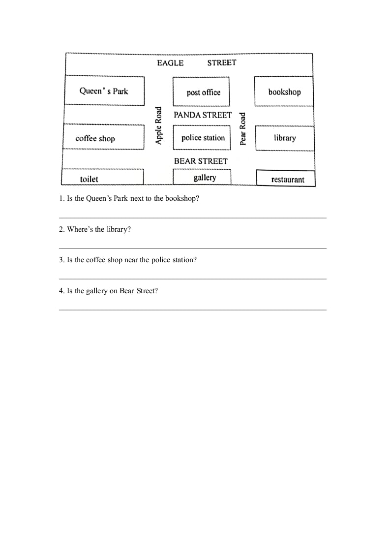 图片[2]-六年级英语上册Unit2_Lesson1_课时训练（人教版一起点）-智源优学网