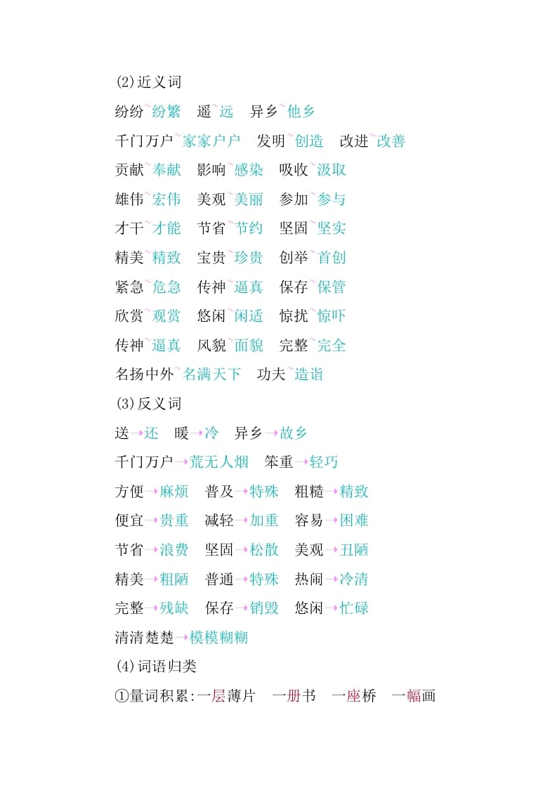 图片[3]-三年级语文下册第三单元知识小结-智源优学网