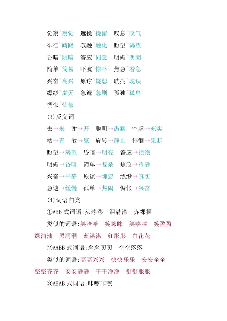 图片[2]-六年级语文下册第三单元知识小结-智源优学网