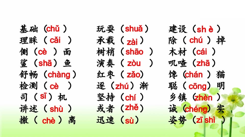 图片[3]-三年级语文上册生字专项复习（部编版）-智源优学网