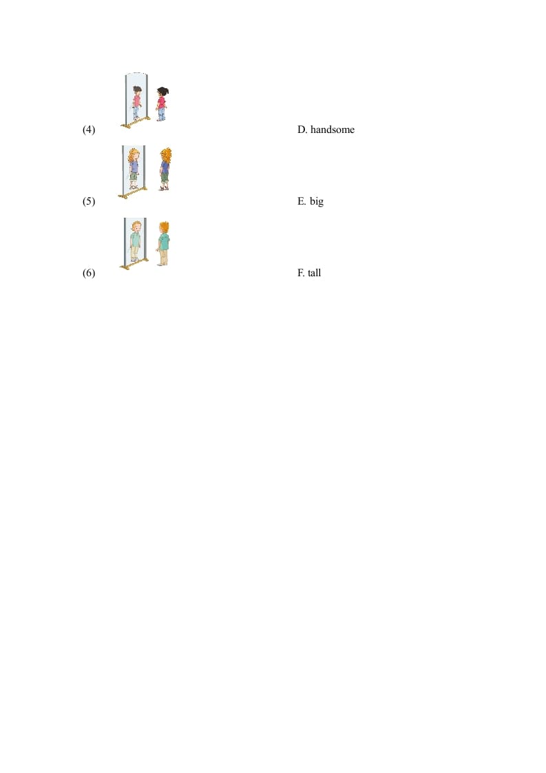 图片[2]-二年级英语上册Unit3_Lesson2课时训练（人教版一起点）-智源优学网