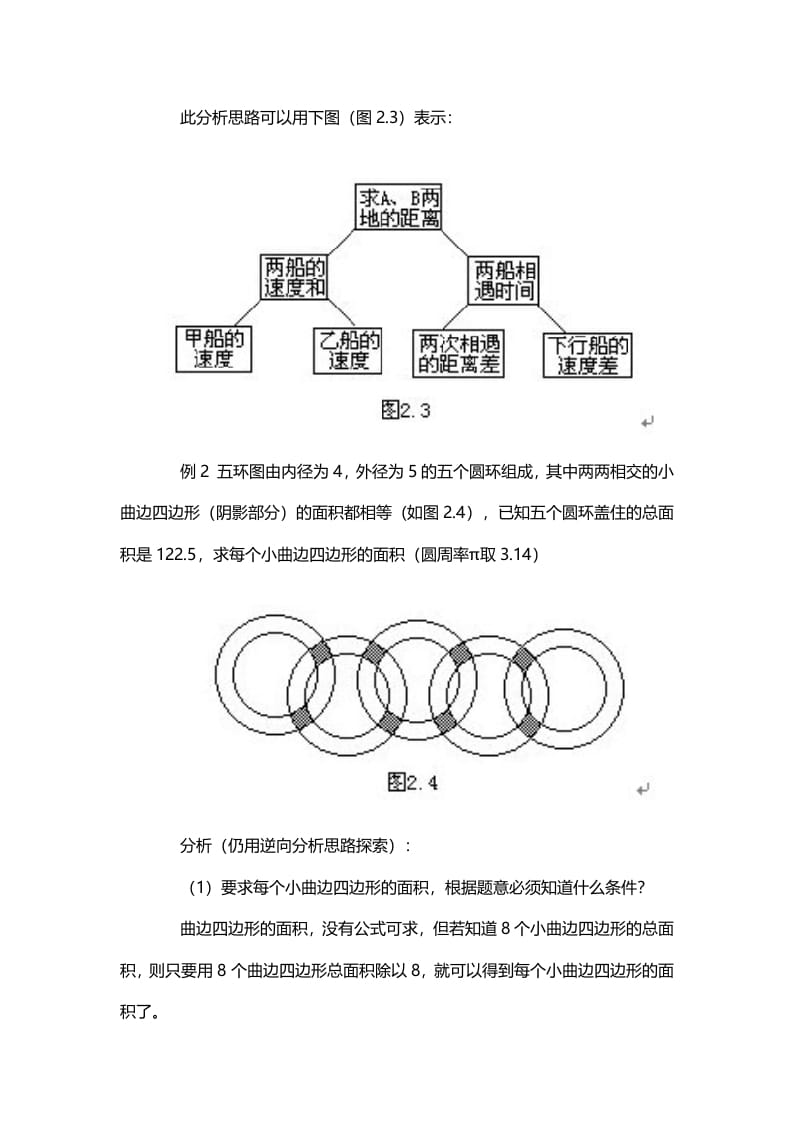 图片[2]-一年级数学下册2、逆向分析思路-智源优学网