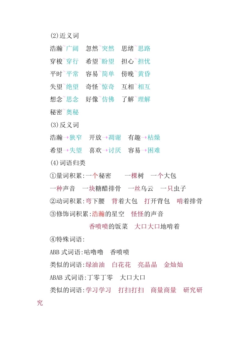 图片[2]-三年级语文下册第五单元知识小结-智源优学网