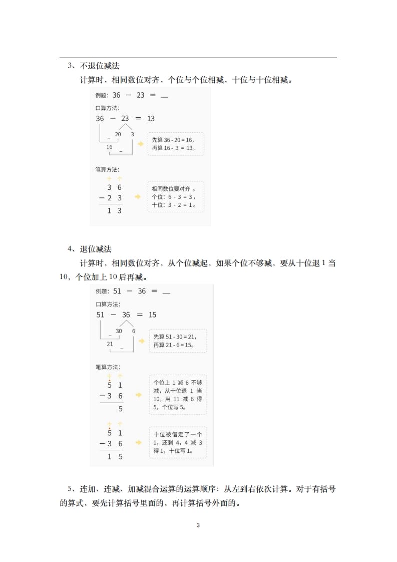 图片[3]-二年级数学上册素材-核心知识点总结人教新课标（人教版）-智源优学网