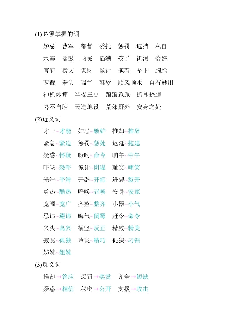 图片[2]-五年级数学下册第二单元知识小结_人教（部编版）-智源优学网