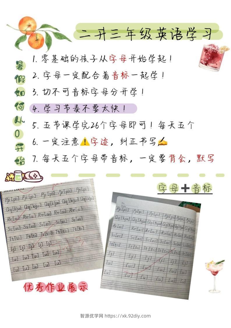 三上英语【音标、音素、自然拼读】-智源优学网